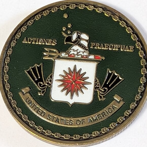 SPECIAL OPERATIONS GROUP TERTIA OPTIO UNITED STATES OF AMERICA TOKEN MEDALLION - Picture 7 of 16